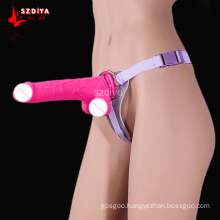 2015 Popular Penis Vibrator Strapon Artifical Fake Dick (DYAST393B)